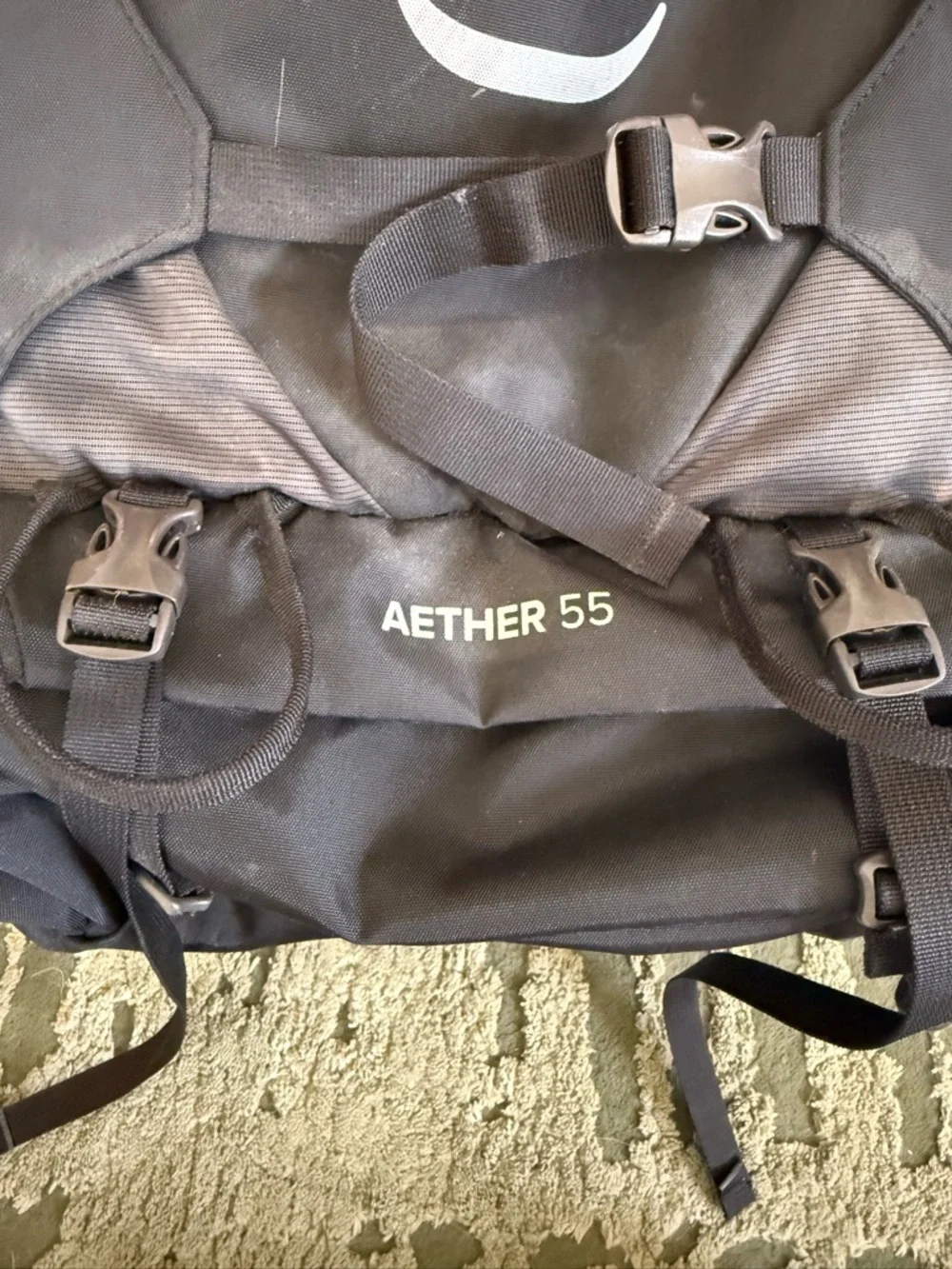 OSPREY Unisex Aether 55 Backpack - Black